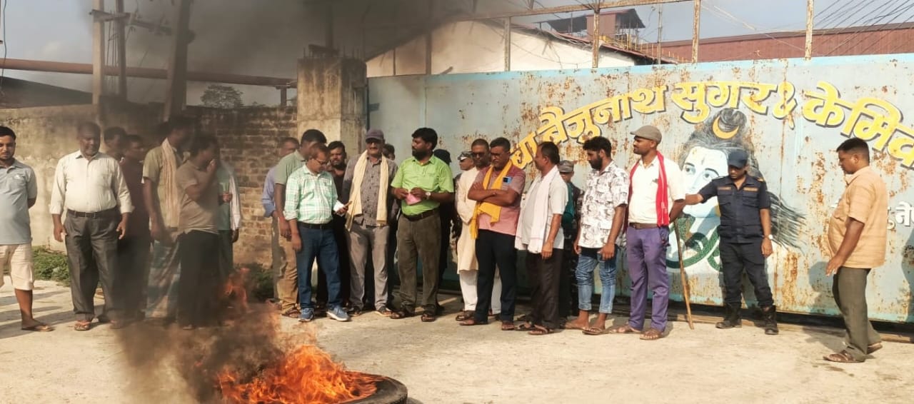अनुदान रकम नपाएपछि उखु किसान आन्दोलित